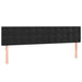 Pat box spring cu saltea, negru, 160x200 cm, catifea - WALTI WALTI