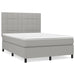 Pat continental, gri deschis, 140x200 cm, material textil - WALTI WALTI