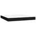 Pat box spring cu saltea, negru, 180x200 cm, catifea - WALTI WALTI