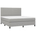 Pat continental, gri deschis, 180x200 cm, material textil - WALTI WALTI