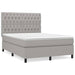 Pat continental, gri deschis, 140x200 cm, material textil - WALTI WALTI