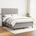 Pat continental, gri deschis, 140x200 cm, material textil - WALTI WALTI