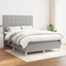 Pat continental, gri deschis, 140x200 cm, material textil - WALTI WALTI