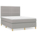 Pat continental, gri deschis, 140x200 cm, material textil - WALTI WALTI