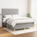 Pat continental, gri deschis, 140x200 cm, material textil - WALTI WALTI