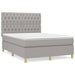 Pat continental, gri deschis, 140x200 cm, material textil - WALTI WALTI