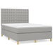 Pat continental, gri deschis, 140x200 cm, material textil - WALTI WALTI