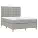 Pat continental, gri deschis, 140x200 cm, material textil - WALTI WALTI