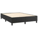 Pat box spring cu saltea, negru, 140x190 cm, piele ecologică - WALTI WALTI