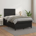 Pat box spring cu saltea, negru, 120x200 cm, piele ecologică - WALTI WALTI