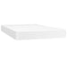 Pat box spring cu saltea, alb, 120x200 cm, piele ecologică - WALTI WALTI