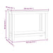 Banc de lucru, 110x50x80 cm, lemn masiv pin - WALTI WALTI