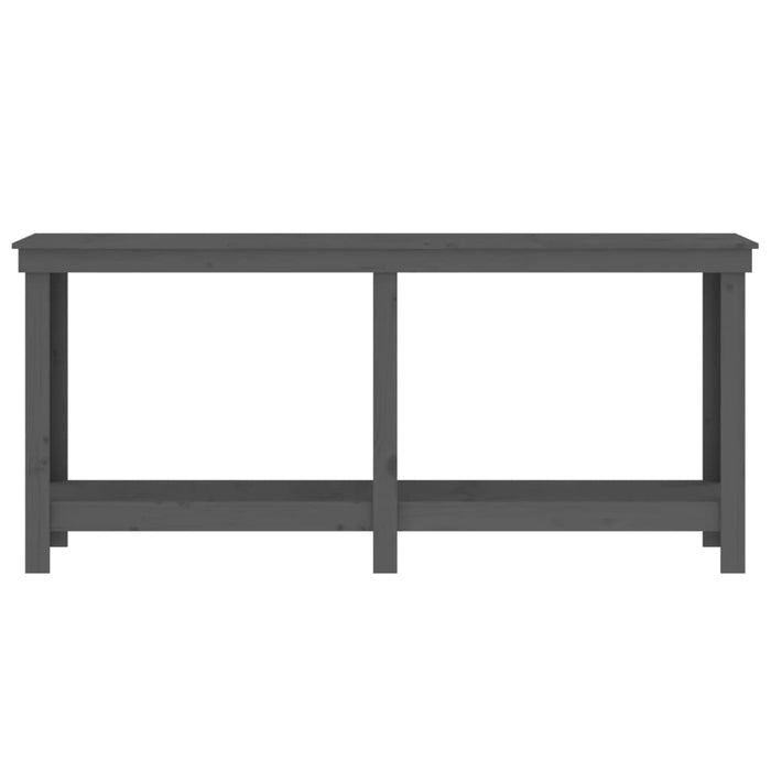 Banc de lucru, gri, 180x50x80 cm, lemn masiv pin WALTI