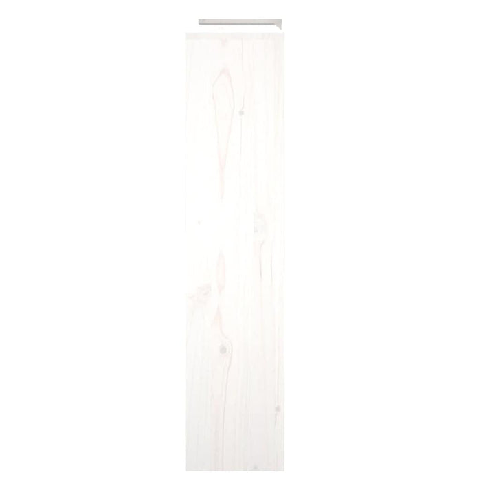Mască pentru calorifer, alb, 210x21x85 cm, lemn masiv de pin - WALTI WALTI