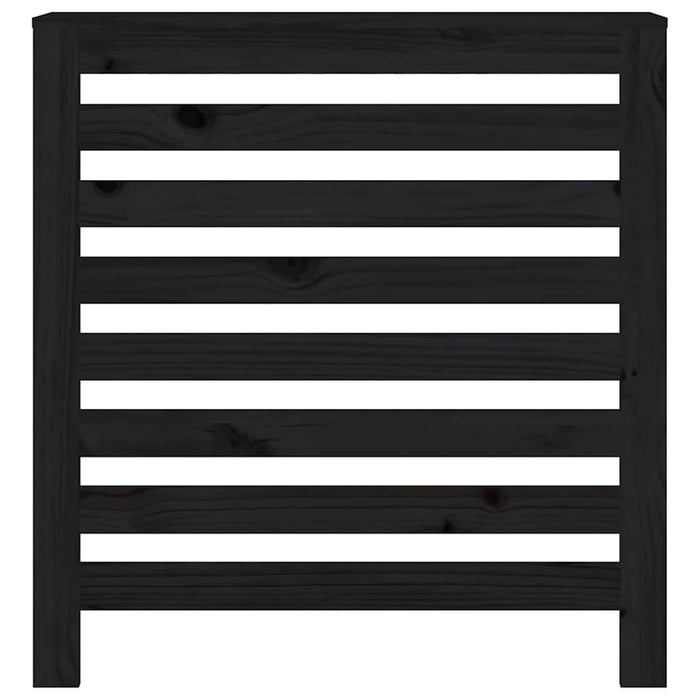Mască pentru calorifer, negru, 79,5x19x84 cm, lemn masiv pin WALTI