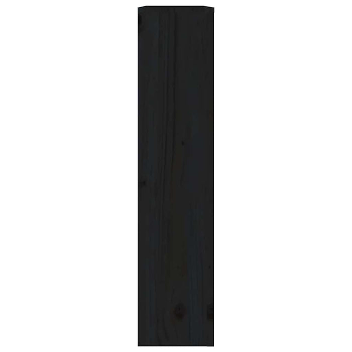 Mască pentru calorifer, negru, 79,5x19x84 cm, lemn masiv pin WALTI