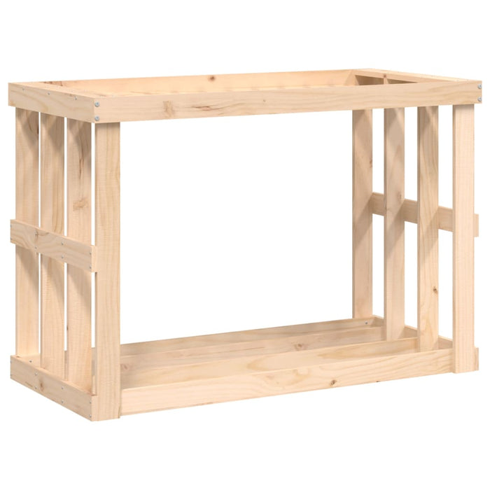 Suport bușteni de exterior, 108x52x74 cm, lemn masiv pin - WALTI WALTI