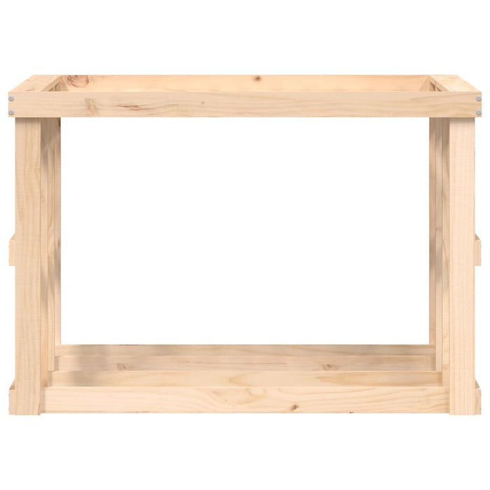 Suport bușteni de exterior, 108x52x74 cm, lemn masiv pin - WALTI WALTI