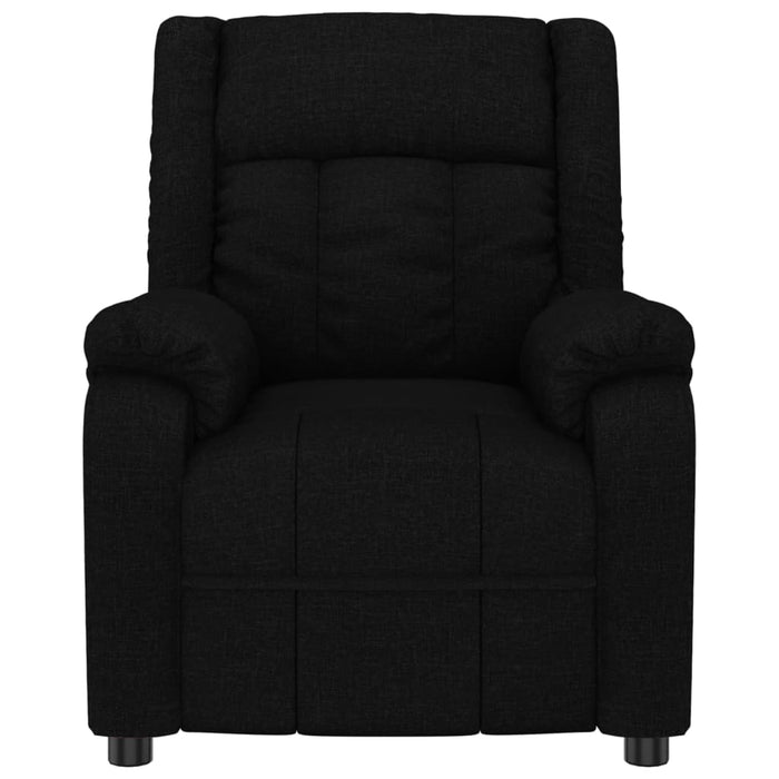 Fotoliu rabatabil electric, negru, material textil - WALTI WALTI