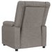 Fotoliu rabatabil electric, gri taupe, material textil - WALTI WALTI