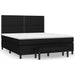 Pat box spring cu saltea, negru, 180x200 cm, catifea - WALTI WALTI