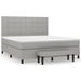 Pat continental, gri deschis, 180x200 cm, material textil - WALTI WALTI