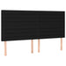 Pat box spring cu saltea, negru, 180x200 cm, catifea - WALTI WALTI