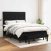 Pat box spring cu saltea, negru, 140x190 cm, textil - WALTI WALTI