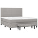 Pat continental, gri deschis, 180x200 cm, material textil - WALTI WALTI