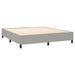 Pat continental, gri deschis, 180x200 cm, material textil - WALTI WALTI