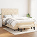 Pat continental cu saltea, crem, 140x200 cm, material textil - WALTI WALTI