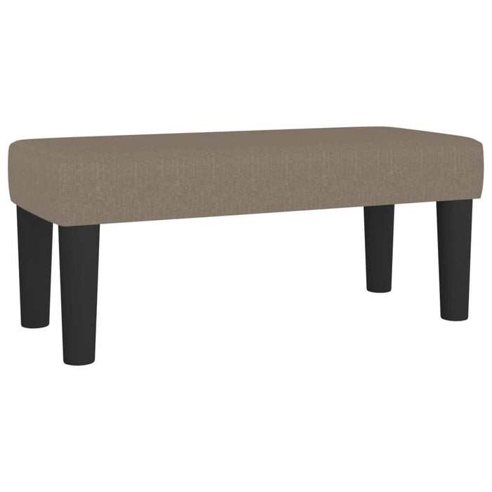 Pat box spring cu saltea, gri taupe, 120x200 cm, textil - WALTI WALTI