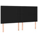 Pat box spring cu saltea, negru, 160x200 cm, textil - WALTI WALTI