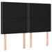Pat box spring cu saltea, negru, 140x190 cm, textil - WALTI WALTI