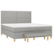Pat continental, gri deschis, 180x200 cm, material textil - WALTI WALTI