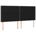 Pat box spring cu saltea, negru, 200x200 cm, textil - WALTI WALTI