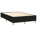 Pat box spring cu saltea, negru, 120x200 cm, textil - WALTI WALTI