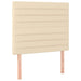 Pat box spring cu saltea, crem, 100x200 cm, textil - WALTI WALTI