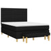 Pat box spring cu saltea, negru, 140x200 cm, textil - WALTI WALTI