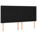 Pat box spring cu saltea, negru, 180x200 cm, catifea - WALTI WALTI