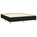 Pat box spring cu saltea, negru, 200x200 cm, textil - WALTI WALTI