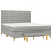 Pat continental, gri deschis, 180x200 cm, material textil - WALTI WALTI