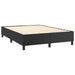 Pat box spring cu saltea, negru, 140x200 cm, piele ecologică - WALTI WALTI