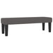 Pat box spring cu saltea, gri, 140x200 cm, piele ecologică - WALTI WALTI