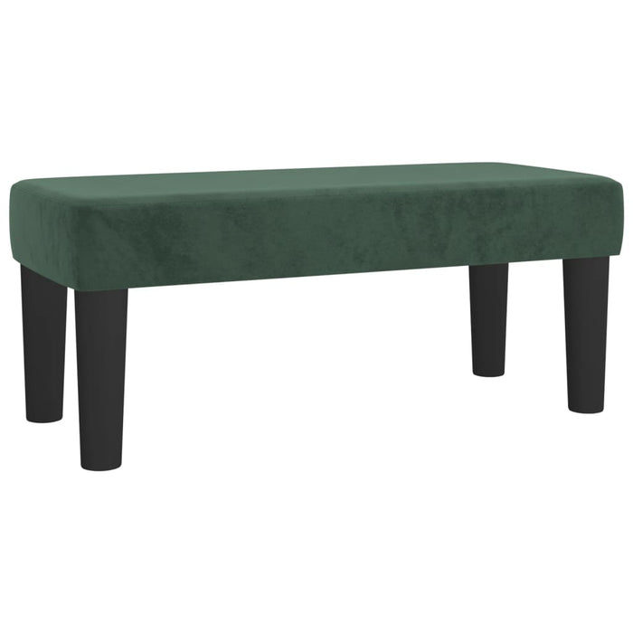 Pat box spring cu saltea, verde închis, 120x200 cm, catifea - WALTI WALTI