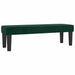 Pat box spring cu saltea, verde închis, 140x200 cm, catifea - WALTI WALTI