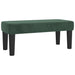 Pat box spring cu saltea, verde închis, 90x190 cm, catifea - WALTI WALTI