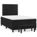 Pat box spring cu saltea, negru, 120x200 cm, catifea - WALTI WALTI