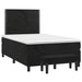 Pat box spring cu saltea, negru, 120x200 cm, catifea - WALTI WALTI