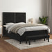 Pat box spring cu saltea, negru, 140x200 cm, catifea - WALTI WALTI